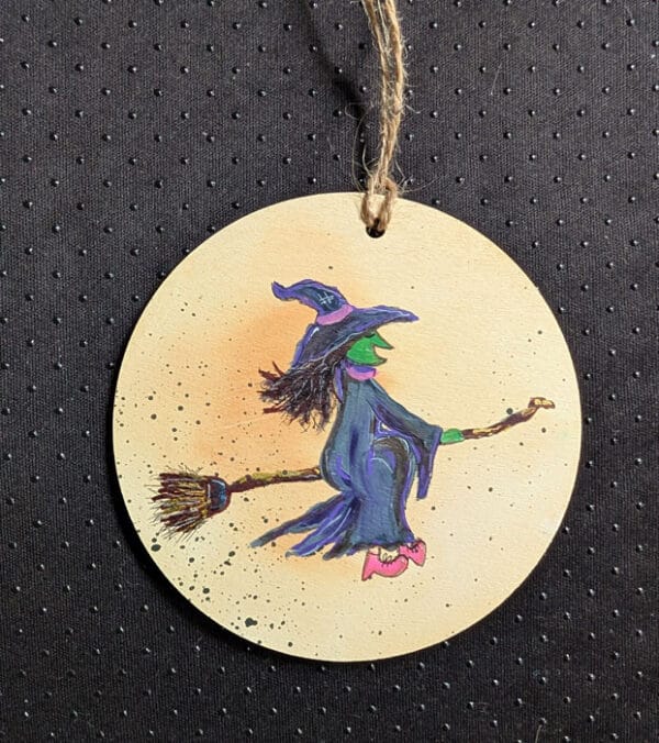 Witch on her Broomstick (no.3)